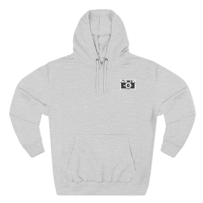 Three-Panel Fleece Hoodie