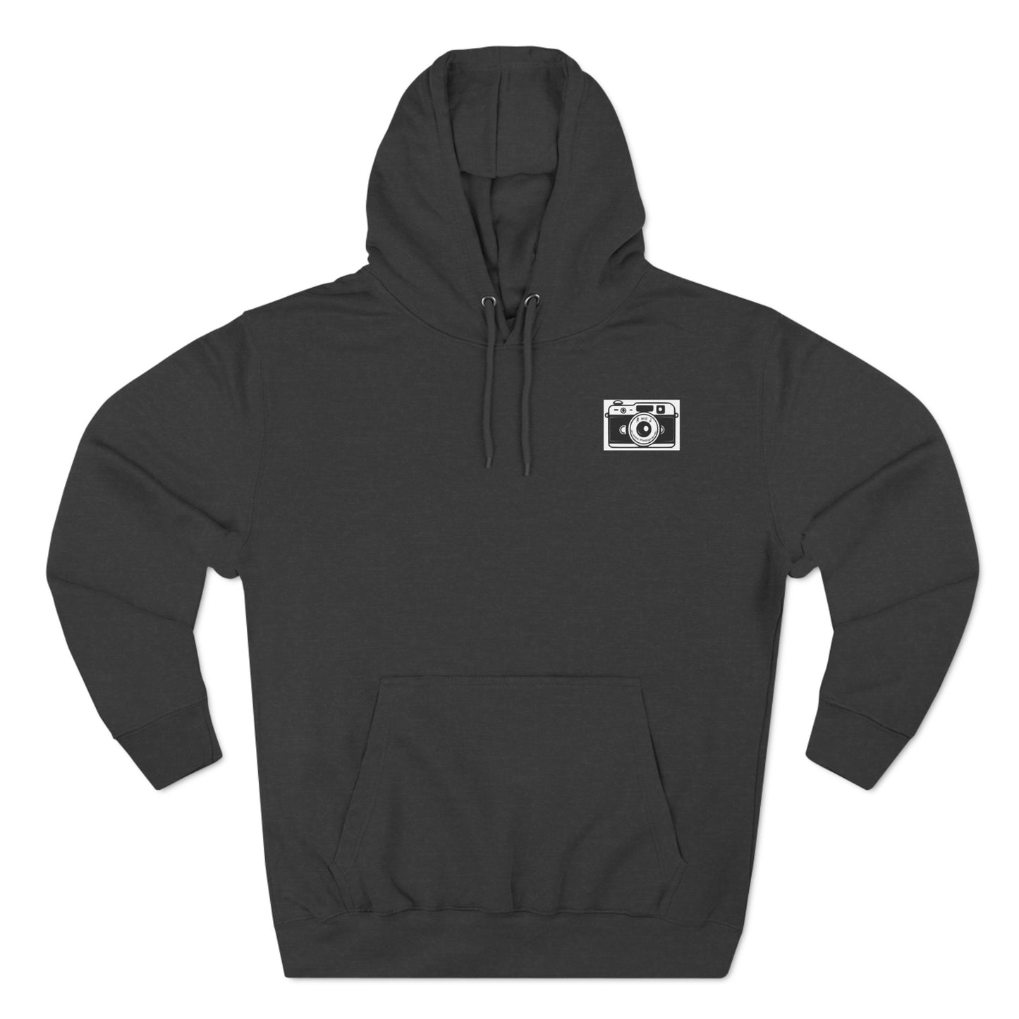 Three-Panel Fleece Hoodie