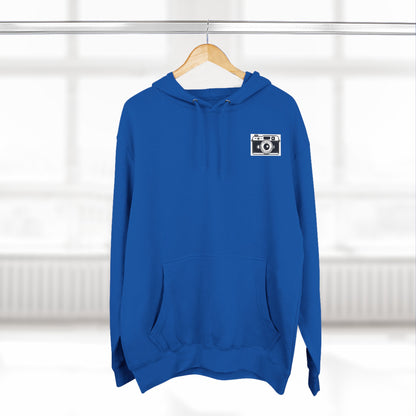 Three-Panel Fleece Hoodie