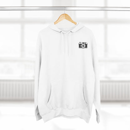 Three-Panel Fleece Hoodie