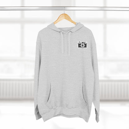 Three-Panel Fleece Hoodie