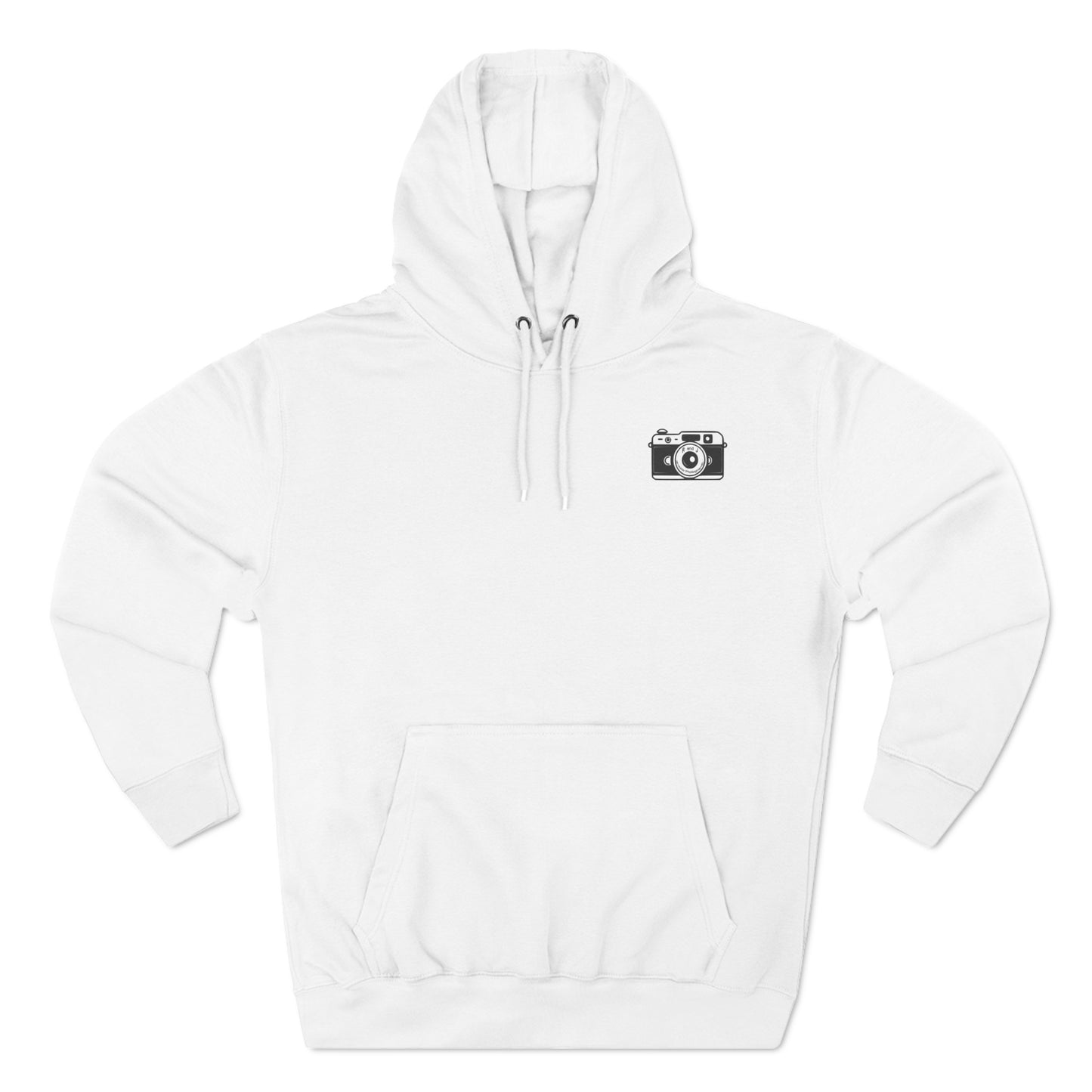 Three-Panel Fleece Hoodie