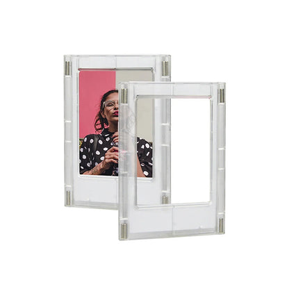 Mini Film Photo Frame Color Double Sided Magnetic Refrigerator Photo Frame Children's Art Photo Frame Polaroid Photo Frame