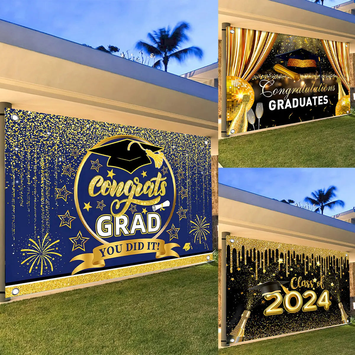 Graduation Background 2024 For Graduate Party Supplies Graduation Season Theme Party Decoration  DIY Craft Kid Gift Favors Gift