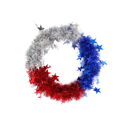 Delicate Door American Independence Day Party Wreath, Event Decorations