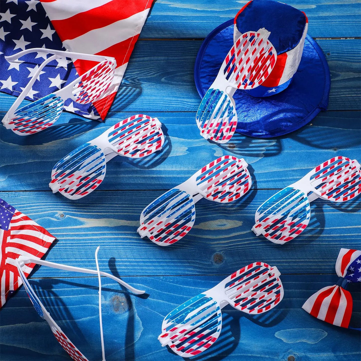 Independence Day Party Disposable Cutlery American Flag Plate Paper Cup For USA Birthday Party Supplies Patriotic Decorations