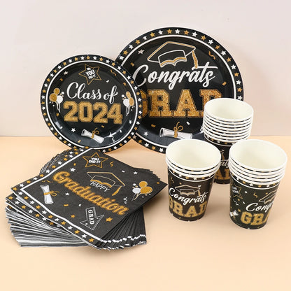 Graduation Background 2024 For Graduate Party Supplies Graduation Season Theme Party Decoration  DIY Craft Kid Gift Favors Gift