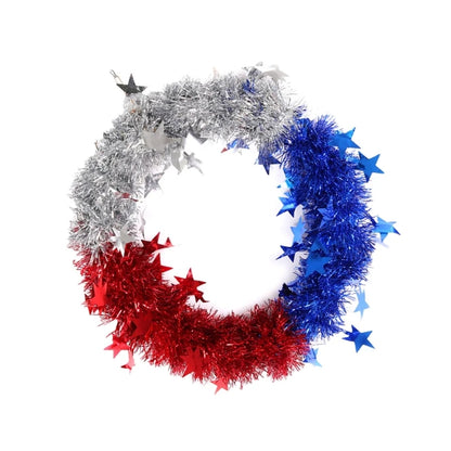 Delicate Door American Independence Day Party Wreath, Event Decorations