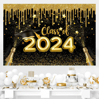 Graduation Background 2024 For Graduate Party Supplies Graduation Season Theme Party Decoration  DIY Craft Kid Gift Favors Gift