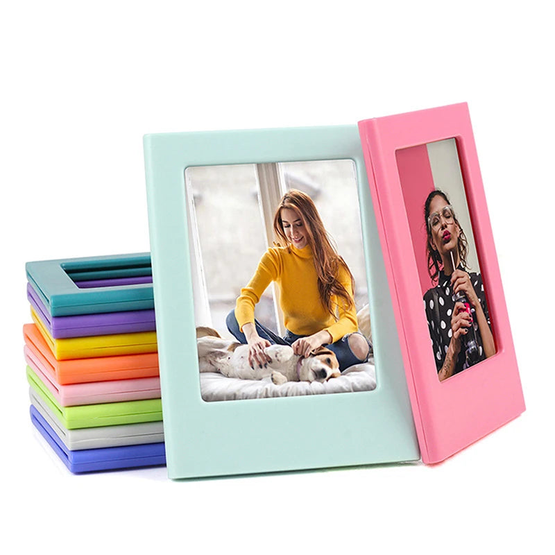 Mini Film Photo Frame Color Double Sided Magnetic Refrigerator Photo Frame Children's Art Photo Frame Polaroid Photo Frame